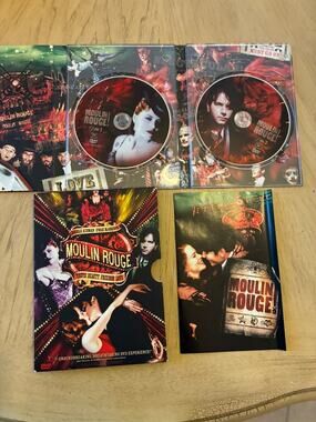 Moulin Rouge Truth Beauty Freedom Love 2 DVD Box Set Nicole Kidman Ewan McGregor